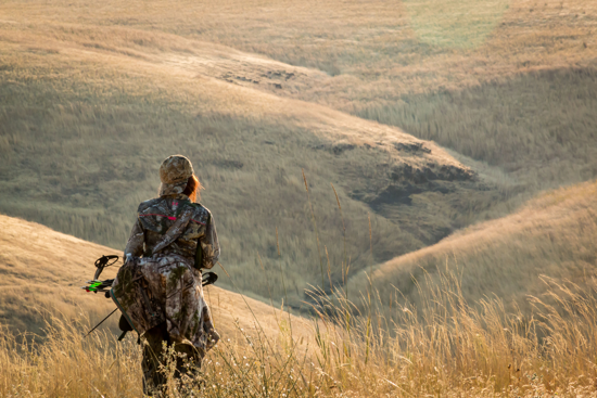Bow hunting on ZMI Ranch